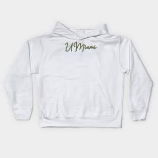 UMiami Sticker Kids Hoodie